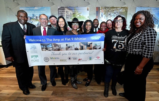 Boston Marks Completion of The Amp, Final Phase of Whittier Street Apartments Redevelopment