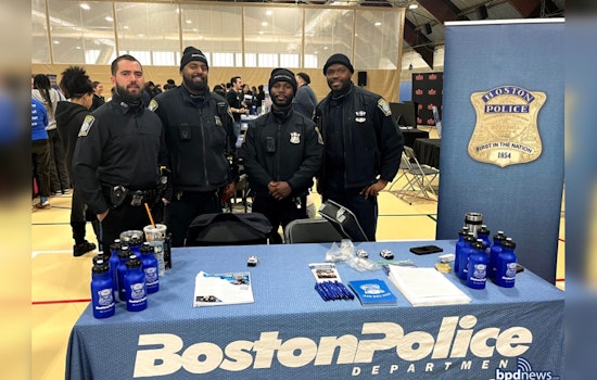 Boston Police Engage with Youth at Annual MLK Jr. College and Career Fair Ahead of Civil Service Exam