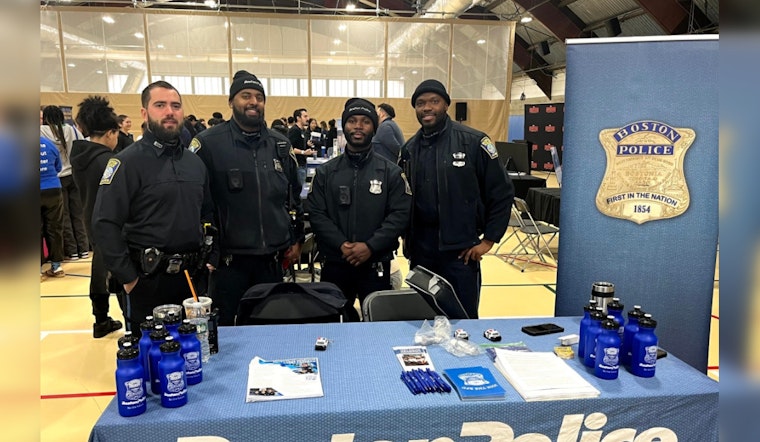 Boston Police Engage with Youth at Annual MLK Jr. College and Career Fair Ahead of Civil Service Exam
