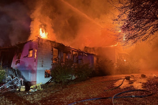 Brave Firefighters Rescue Individual from Blazing Athens Home on Christmas Eve