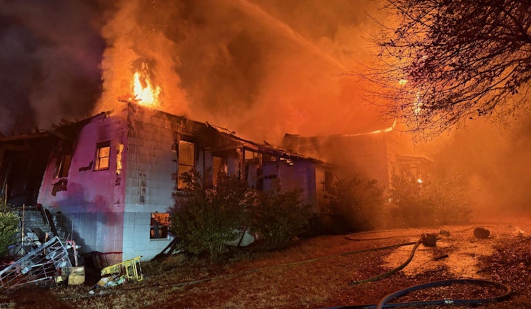 Brave Firefighters Rescue Individual from Blazing Athens Home on Christmas Eve