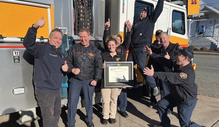Bremerton Fire Department's Own Navigator Rachelle Celebrates Master's Degree Achievement Amidst Public Service Duties