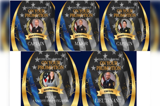 Bridgeton Police Department Promotes Officers to Strengthen Command Structure