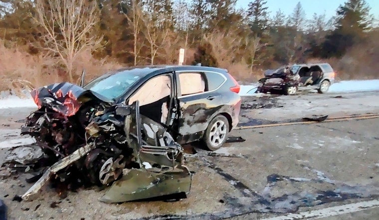Brighton Highway Horror, One Dead, Two Hurt In Triple-Car Crash