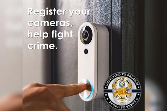 Brighton Police Encourage Residents to Register Surveillance Cameras for Crime Prevention Efforts