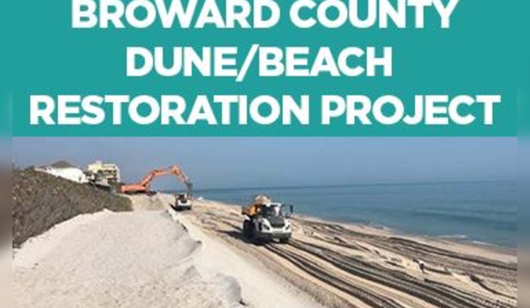 Broward County Launches Beach Restoration to Fortify Hollywood Beach Against Erosion