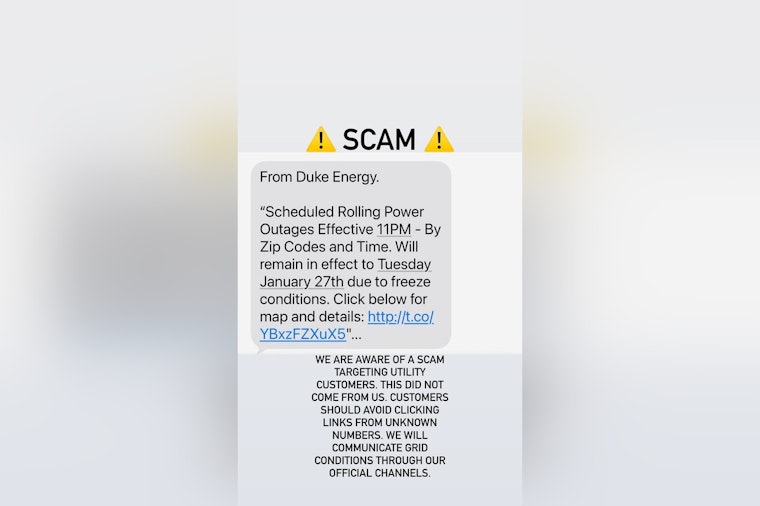 Cabarrus County Officials Alert Residents to Scam Impersonating Duke Energy