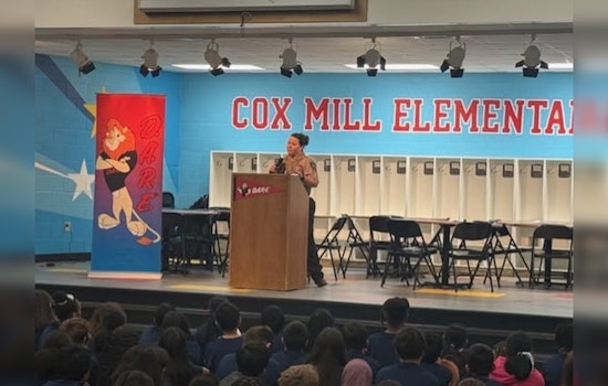 Cabarrus County Sheriff's Office Celebrates New D.A.R.E. Graduates at Cox Mill Elementary School