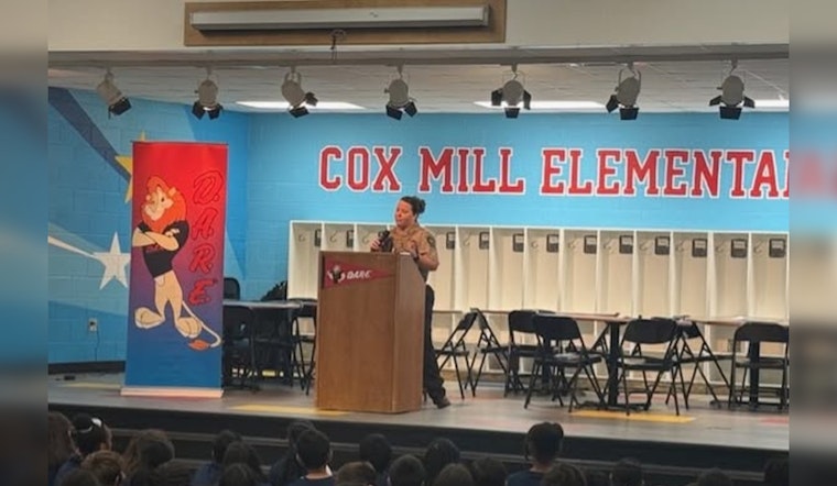 Cabarrus County Sheriff's Office Celebrates New D.A.R.E. Graduates at Cox Mill Elementary School