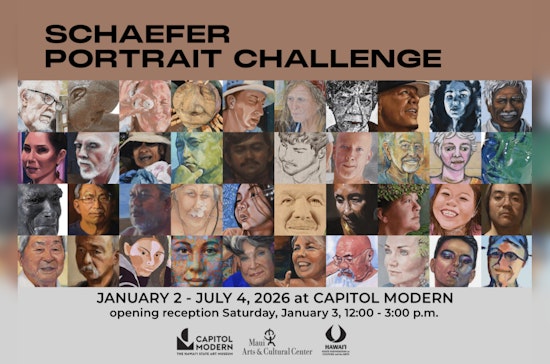 Capitol Modern in Honolulu Hosts Celebrated Schaefer Portrait Challenge Exhibit Showcasing Hawaiʻi's Diverse Artistry