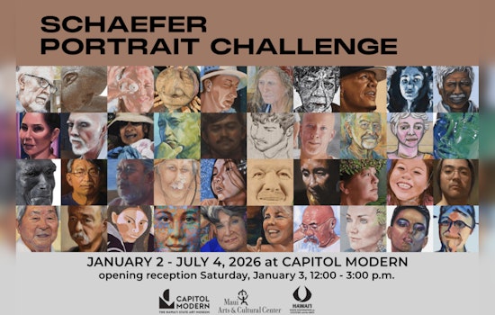 Capitol Modern in Honolulu Hosts Celebrated Schaefer Portrait Challenge Exhibit Showcasing Hawaiʻi's Diverse Artistry