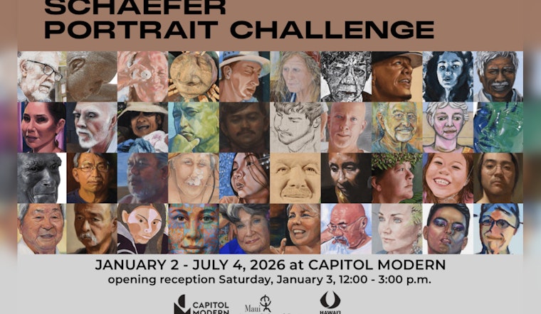 Capitol Modern in Honolulu Hosts Celebrated Schaefer Portrait Challenge Exhibit Showcasing Hawaiʻi's Diverse Artistry