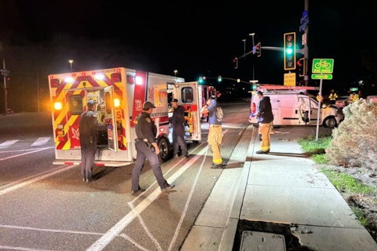 Car Shoots Off I-805 Into Sorrento Valley Work Zone, Worker Hit