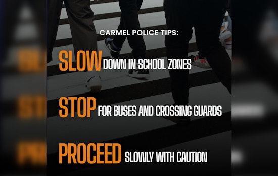 Carmel Police Issue Safety Advisory for School Commuters as New Term Begins
