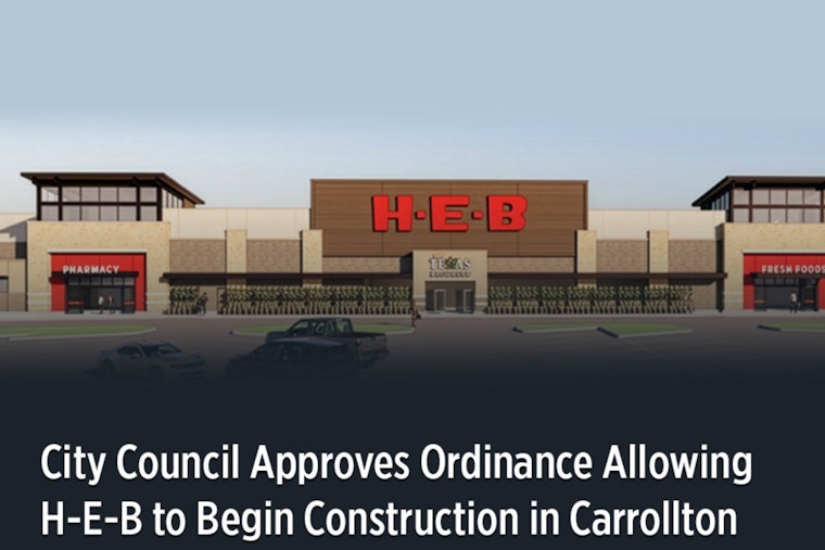 Carrollton Welcomes First H-E-B Supermarket: City Council Approves Texas Chain's Expansion