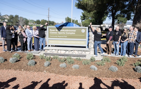 Castaic Sports Complex Renamed in Honor of Fallen Los Angeles County Sheriff's Deputy Ryan M. Clinkunbroomer