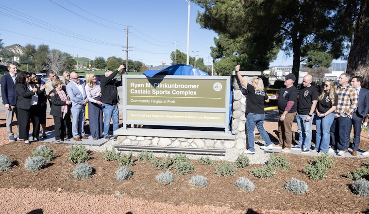 Castaic Sports Complex Renamed in Honor of Fallen Los Angeles County Sheriff's Deputy Ryan M. Clinkunbroomer
