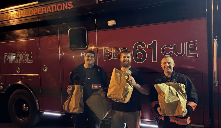 Central Pierce Fire & Rescue Crew Delivers Groceries Post-Accident in Heartwarming Display of Community Care