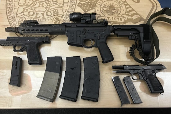 Ceres Man Charged with Unregistered Firearms Possession After New Year's Eve Shooting Incident
