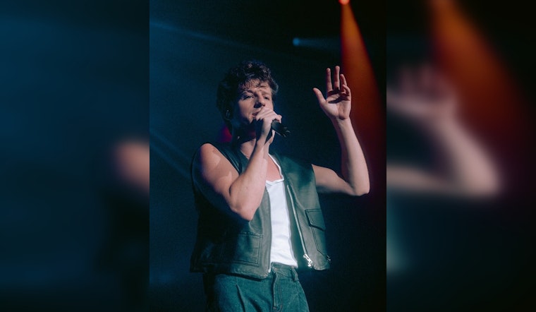 Charlie Puth Books One Hot Summer Night at Austin's Moody Center