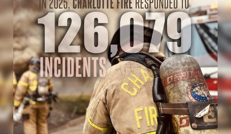 Charlotte Fire Department Responds to Over 126,000 Calls in 2025 Highlighting the Demand on City's Emergency Services