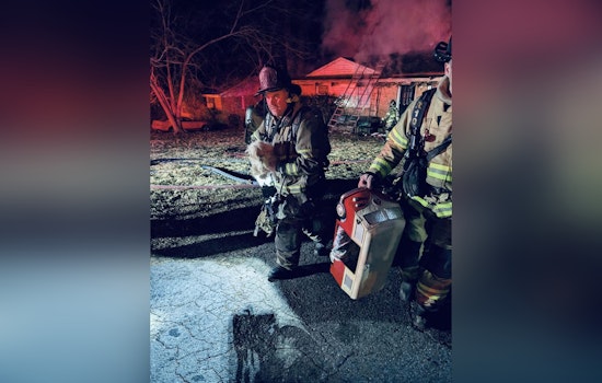 Charlotte Fire Department Tackles Early Morning Blaze, Saves Family Pet and Aids Displaced Residents