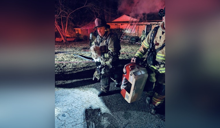 Charlotte Fire Department Tackles Early Morning Blaze, Saves Family Pet and Aids Displaced Residents