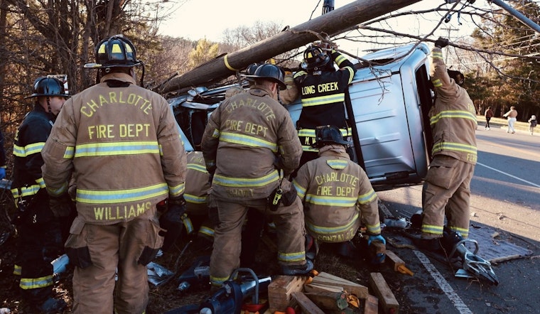 Charlotte First Responders Free Individual in Beatties Ford Road Crash and Victim Hospitalized