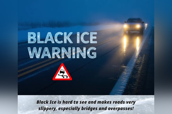 Chatham County Fire Department Warns of Black Ice Danger on Bridges After Rainfall