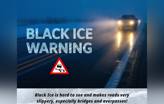 Chatham County Fire Department Warns of Black Ice Danger on Bridges After Rainfall