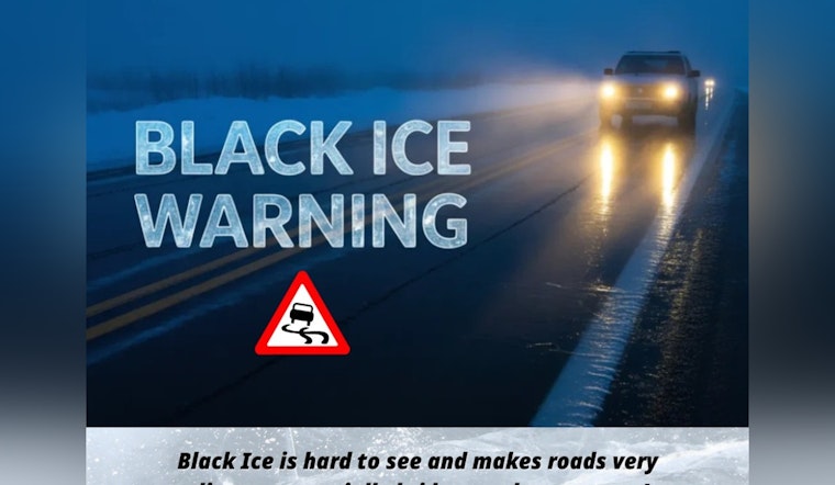 Chatham County Fire Department Warns of Black Ice Danger on Bridges After Rainfall