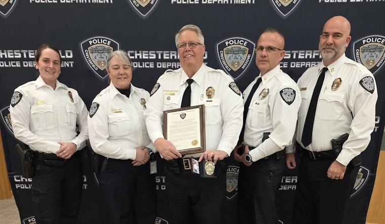 Chesterfield Salutes Lt. Chris Connelly Upon His Retirement After 44 Years of Dedicated Police Service