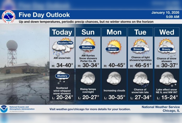 Chicago Bears Fans to Brace for Windy, Cold Game Night Amidst Mixed Weather Forecast