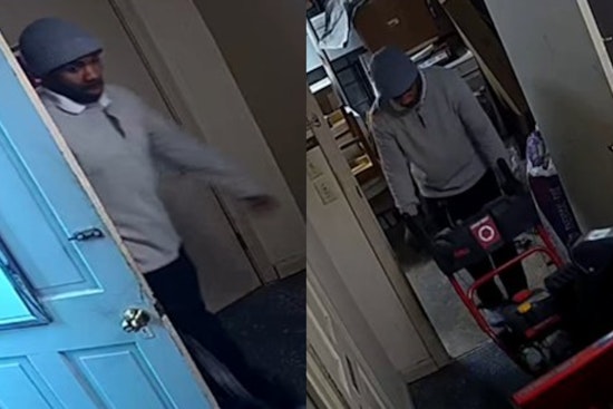 Cincinnati Police Seek Public's Assistance in Identifying Burglary Suspect and Stolen Snow Blower
