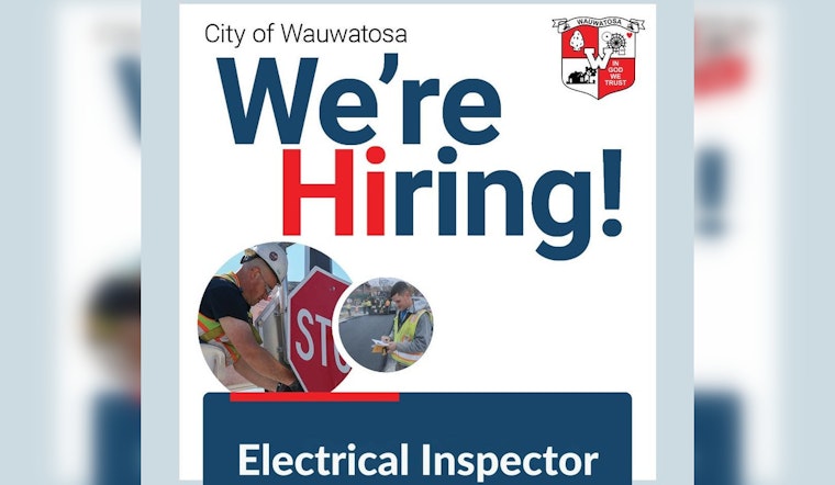 City of Wauwatosa Seeks Electrical Inspector to Ensure Public Safety and Code Compliance