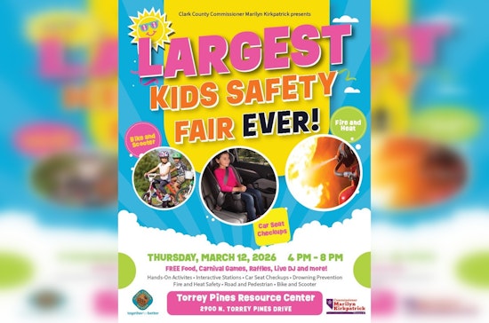 Clark County's Largest Kids Safety Fair Expected: Commissioner Kirkpatrick Calls for Exhibitors