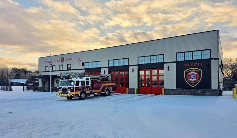 Clarksville Fire Rescue Stands Ready Amid Winter Storm, City Offices Remain Closed for Safety