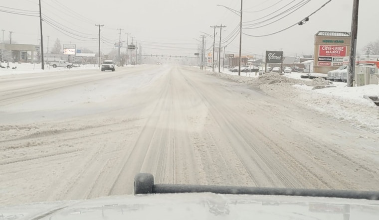 Clarksville Police Urge Residents to Stay Home Amid Icy Conditions on Roads