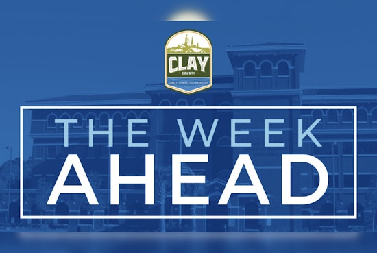 Clay County Announces Week of Government Meetings Including Construction, Preservation, and Tourism in Green Cove Springs