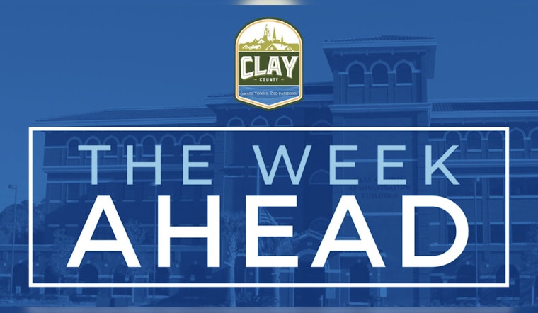 Clay County Announces Week of Government Meetings Including Construction, Preservation, and Tourism in Green Cove Springs