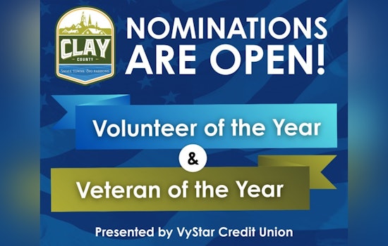 Clay County Calls for Nominations for Veteran and Volunteer of the Year 2025 Awards