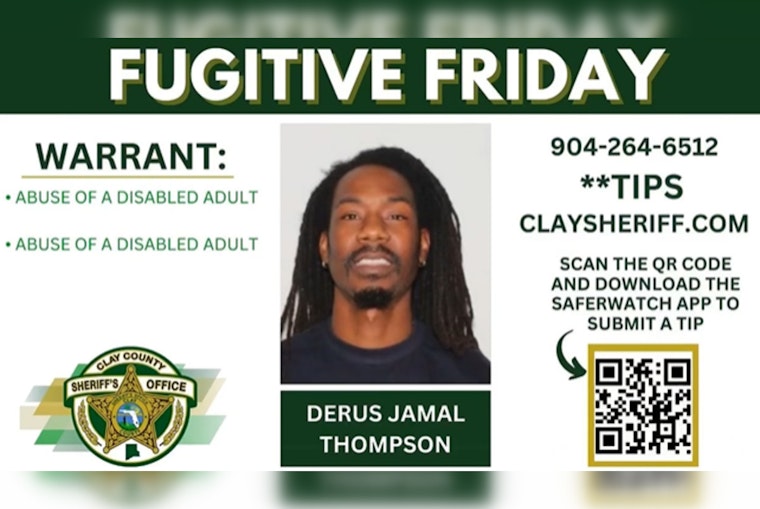 Clay County Sheriff Appeals for Public Help to Locate Suspect Accused of Disabled Adult Abuse in Orange Park