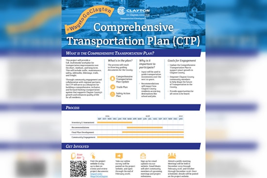 Clayton County Invites Residents to Shape Transportation's Future with Comprehensive Plan Survey