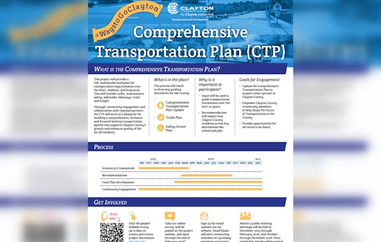 Clayton County Invites Residents to Shape Transportation's Future with Comprehensive Plan Survey