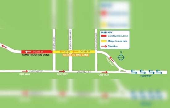 Clearwater Court Street Lane Closures and Ongoing Roadwork Continue Through 2026