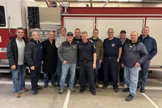 Cleveland Fire Department Honors Assistant Chief Frank Szabo on His Retirement After 33 Years of Service