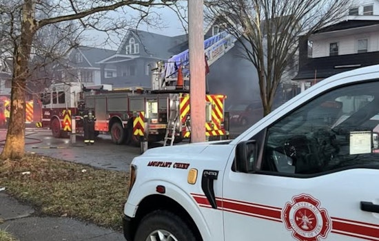 Cleveland Firefighters Heroically Rescue Dogs Amidst House Fire on Parkview, Urge Residents to Close Doors for Safety