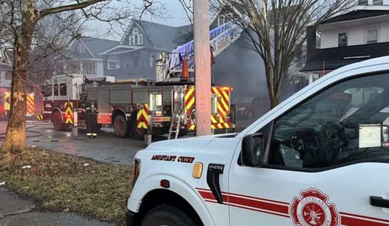 Cleveland Firefighters Heroically Rescue Dogs Amidst House Fire on Parkview, Urge Residents to Close Doors for Safety