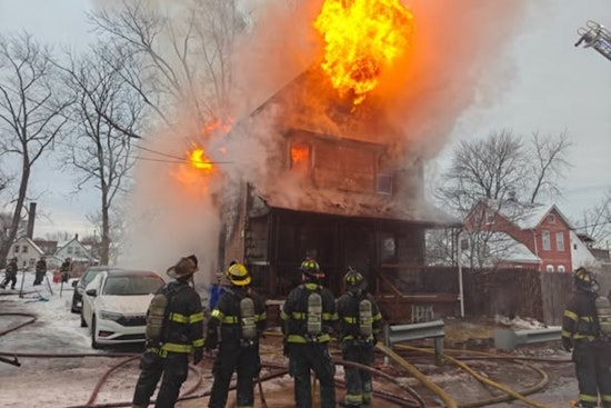 Cleveland Firefighters Tackle Dual Blazes Amid Icy Challenges, No Injuries Reported