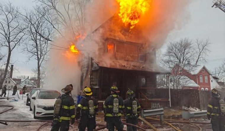 Cleveland Firefighters Tackle Dual Blazes Amid Icy Challenges, No Injuries Reported